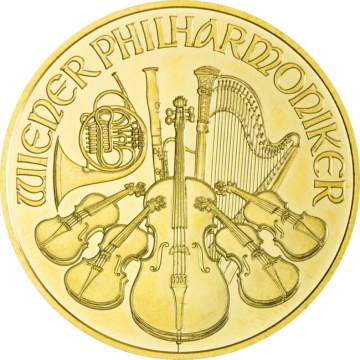 Austria Philharmonic 1 Ounce Gold 2014