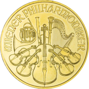 Austria Philharmonic 1 Ounce Gold 2017