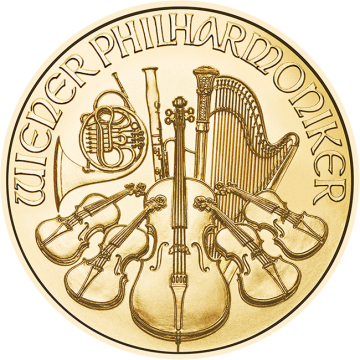 Philharmonic 1 Oz Gold 2025