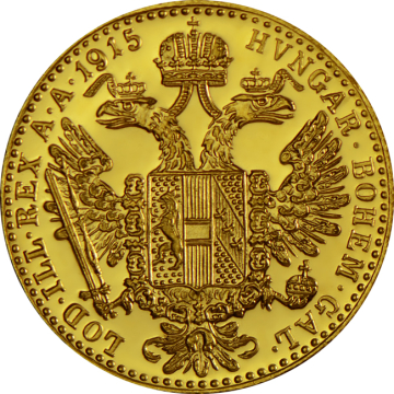 Austria 1 Ducat Gold Restrike New