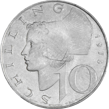 10 Schilling Silver