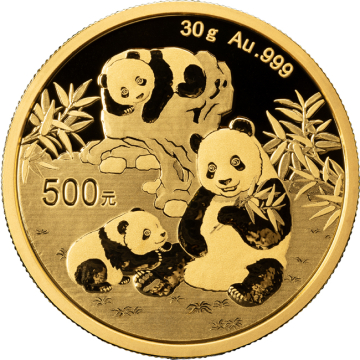 Panda 30 g Gold 2025