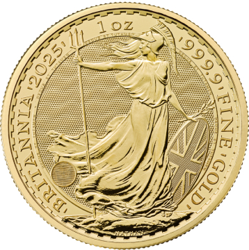 Britannia 1 Oz Gold 2025