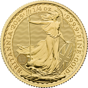 Britannia 1/4 Oz Gold 2025