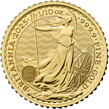 Britannia 1/10 Oz Gold 2025