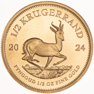 Krugerrand 1/2 Oz Gold 2024