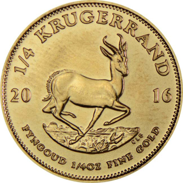 Krugerrand 1/4 Oz Gold