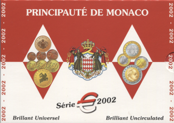 Coin Set Monaco: 2002