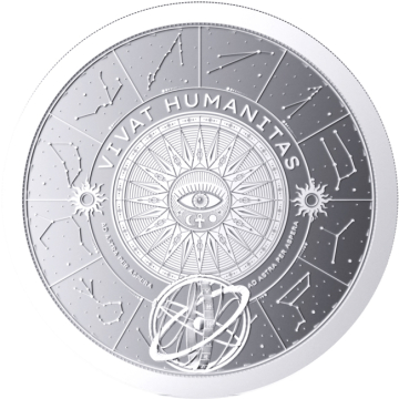 Vivat Humanitas 1 Oz Silver 2024