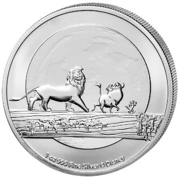 Lion King - Hakuna Matata 1 Ounce Silver