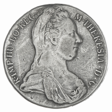 posthumer Taler 1780 I.C.-F.A. Wien