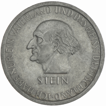 Weimar 3 Reichsmark 1931 A Freiherr vom Stein