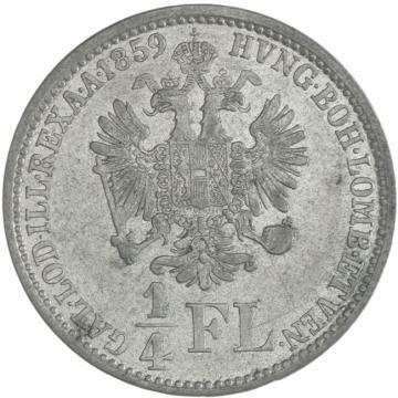 1/4 Gulden 1859 A