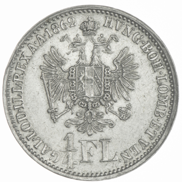 1/4 Gulden 1862 A
