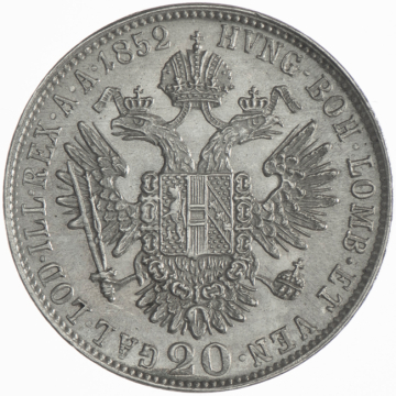 20 Kreuzer 1852 A