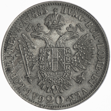 20 Kreuzer 1852 A