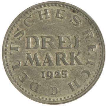 3 Mark 1925 D