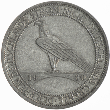 3 Reichsmark 1930 A Rheinlandräumung