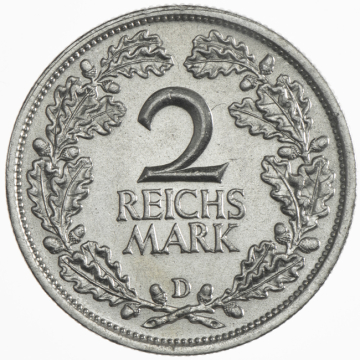 2 Reichsmark 1931 D