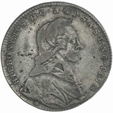 20 Kreuzer 1791 Salzburg