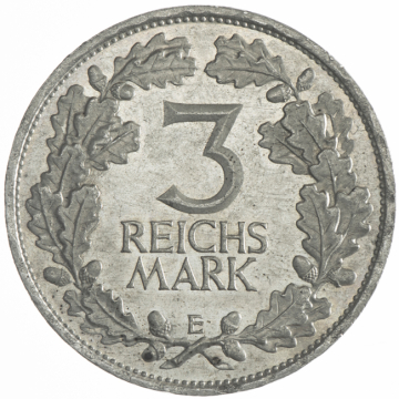 3 Reichsmark 1925 E Rheinland