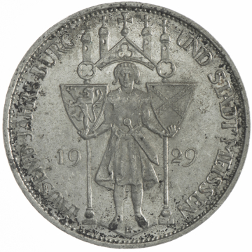 3 Reichsmark 1929 E Meißen