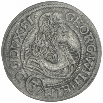 3 Kreuzer 1674 Brieg