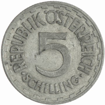 5 Schilling 1957