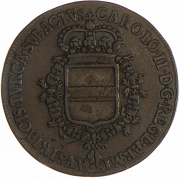 CU Rechenpfennig 1686