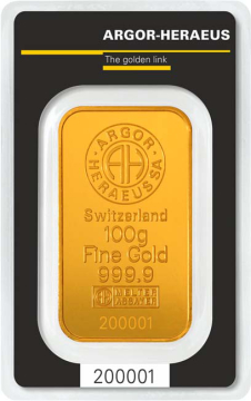 Argor-Heraeus Gold Bar 100 g