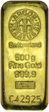 Argor-Heraeus Gold Bar 500 g