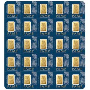 Pamp Fortuna Gold 25 x 1 g Multigram