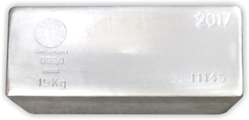 Argor-Heraeus Silver Bar 15.000 Gram