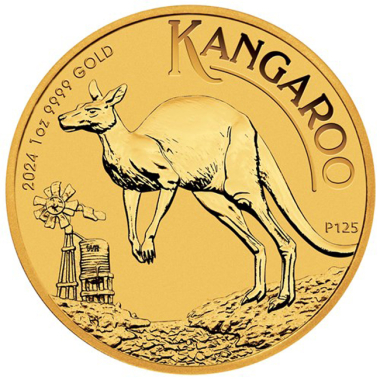 Kangaroo 1 Oz Gold 2024