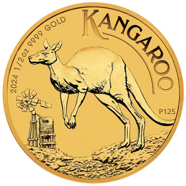 Kangaroo 1/2 Oz Gold 2024